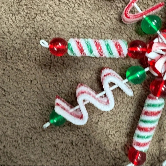 Ornativity Candy Snowflake Tree Topper - Peppermint Candy Cane - Picture 7 of 7